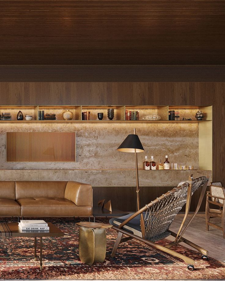 Warm Living Room